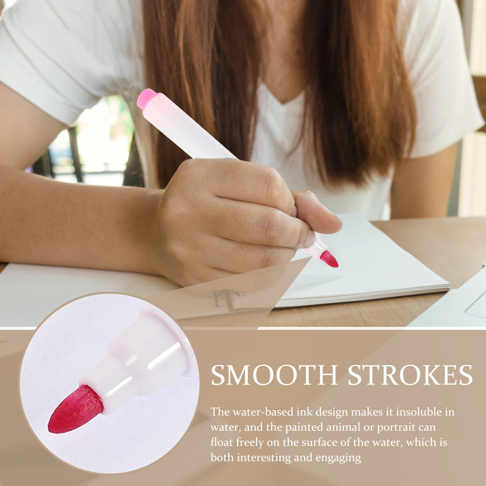 

32 Pcs Washed White Board Pen Whiteboard Markers Erasable Pens Multifunction Abs Classroom Bulk Child