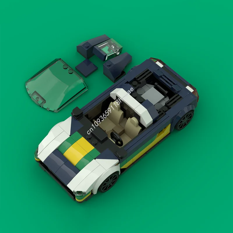 307pcs MOC AvienPylat Hiboux 시티 챔피언즈 슈퍼카 모델 블록 건축 브릭 장난감 어린이 크리스마스 선물