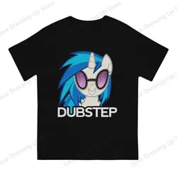 DJ PON-3 Essential Print Cotton Short Sleeved T-shirt Men Women Versatile Mlp Couple Tops