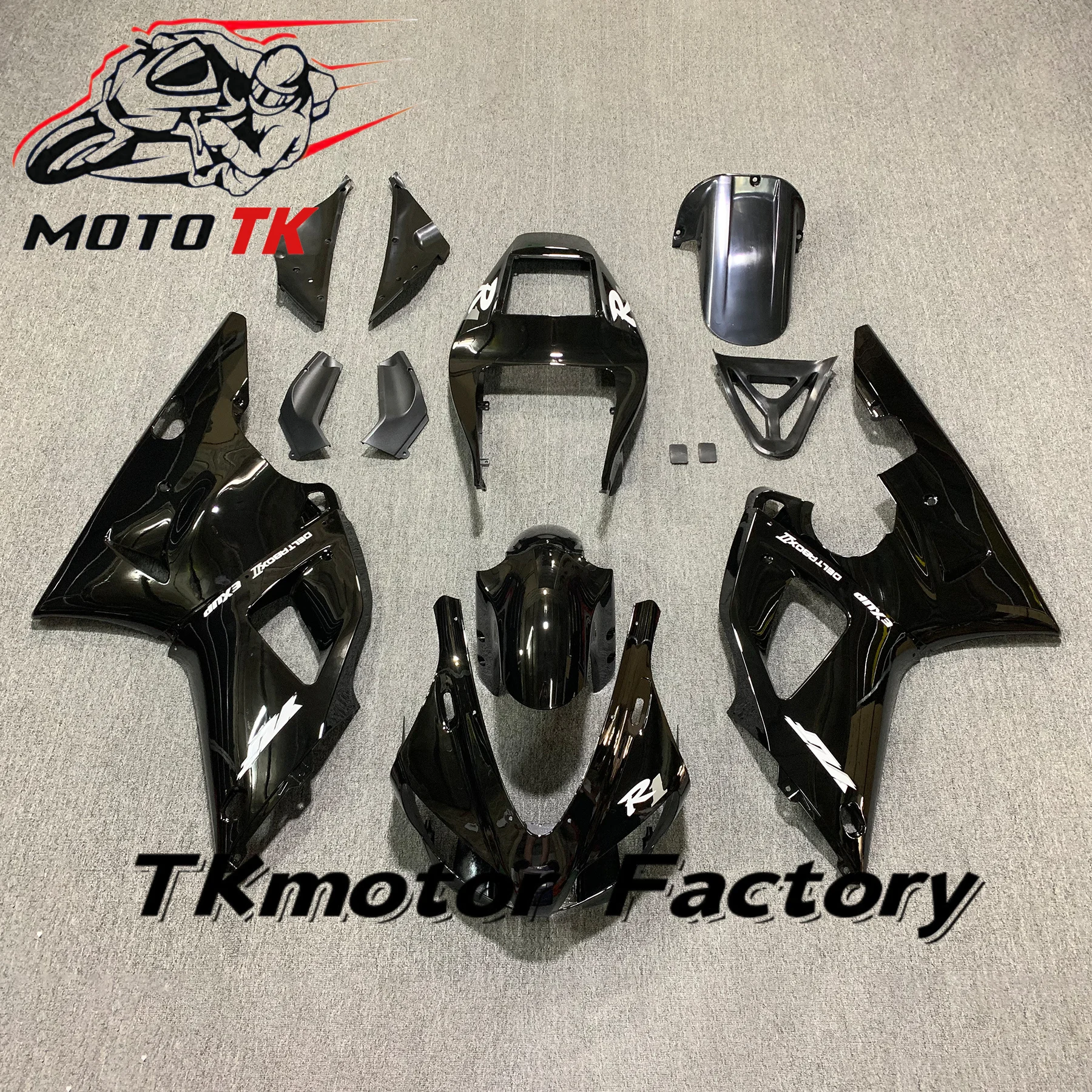 

Motorcycle Fairing Kits Fit for YAMAHA YZF-R1 YZFR1 1998 1999 YZF R1 98 99 Injection Blue Black Bodywork Set Plastic Shell new