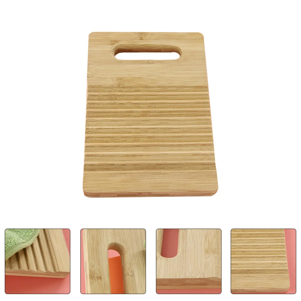 

Children's Washboard Portable Laundry for Clothes Room Non- Slip Household Clean Basin Travel