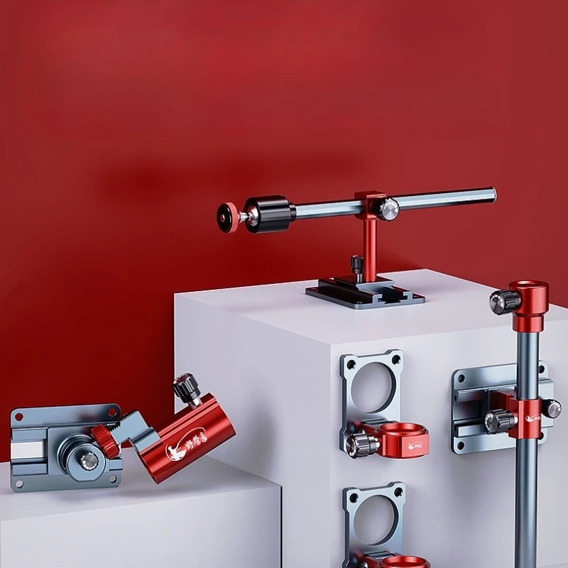 厚みのある多機能餌トレイフレームアルミニウムマグネシウム合金フィッシュガードフレーム釣りラック釣りアクセサリー機器