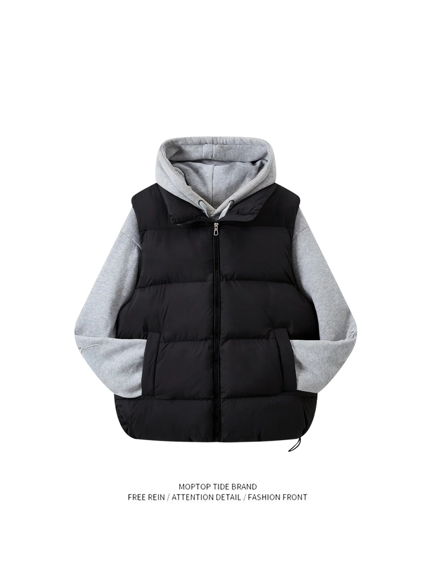 

Свободный женский хлопковый жилет, модный многослойный осенне-зимний новый модный топ Jaet, молодежная повседневная одежда, всесезонные