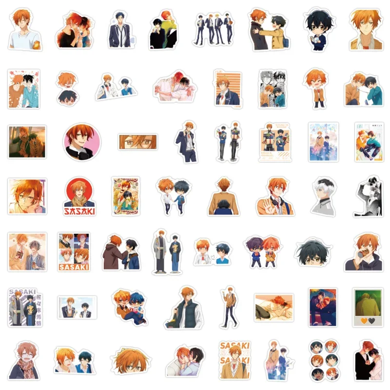 110/55/30PCS Sakura Miyuki Yuichi Miyano Popular Anime Surrounding Graffiti Stickers Cup Tablet Skateboard Waterproof Stickers