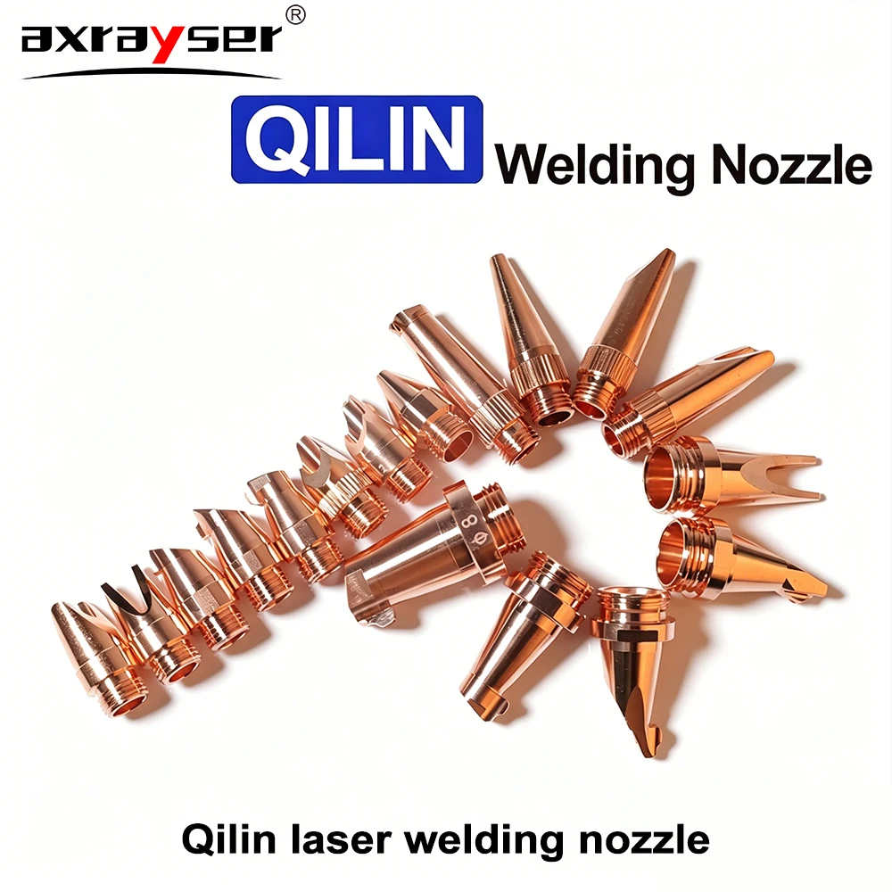 

Axrayser Laser Welding Nozzle M10 H40 H25 Caliber 0.8-1.6 for QILIN Handheld Fiber Laser Welding Head Welding Gun