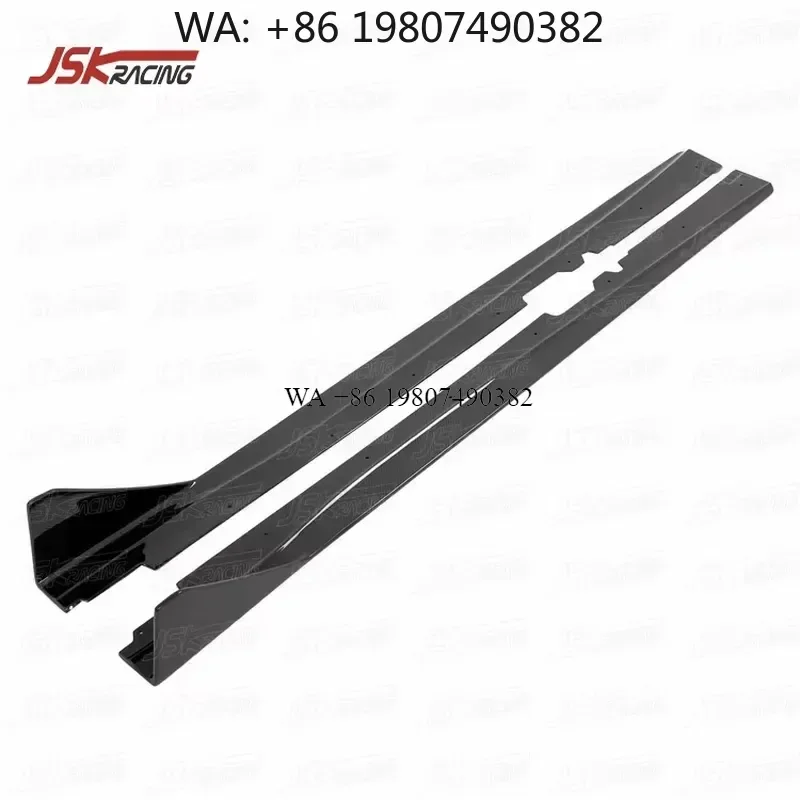 Wmwmnu Carbon Fiber Side Skirts Side Fins for F12 Berlinetta 2013 2014 2015 DM Style Body Kit Auto Accessories