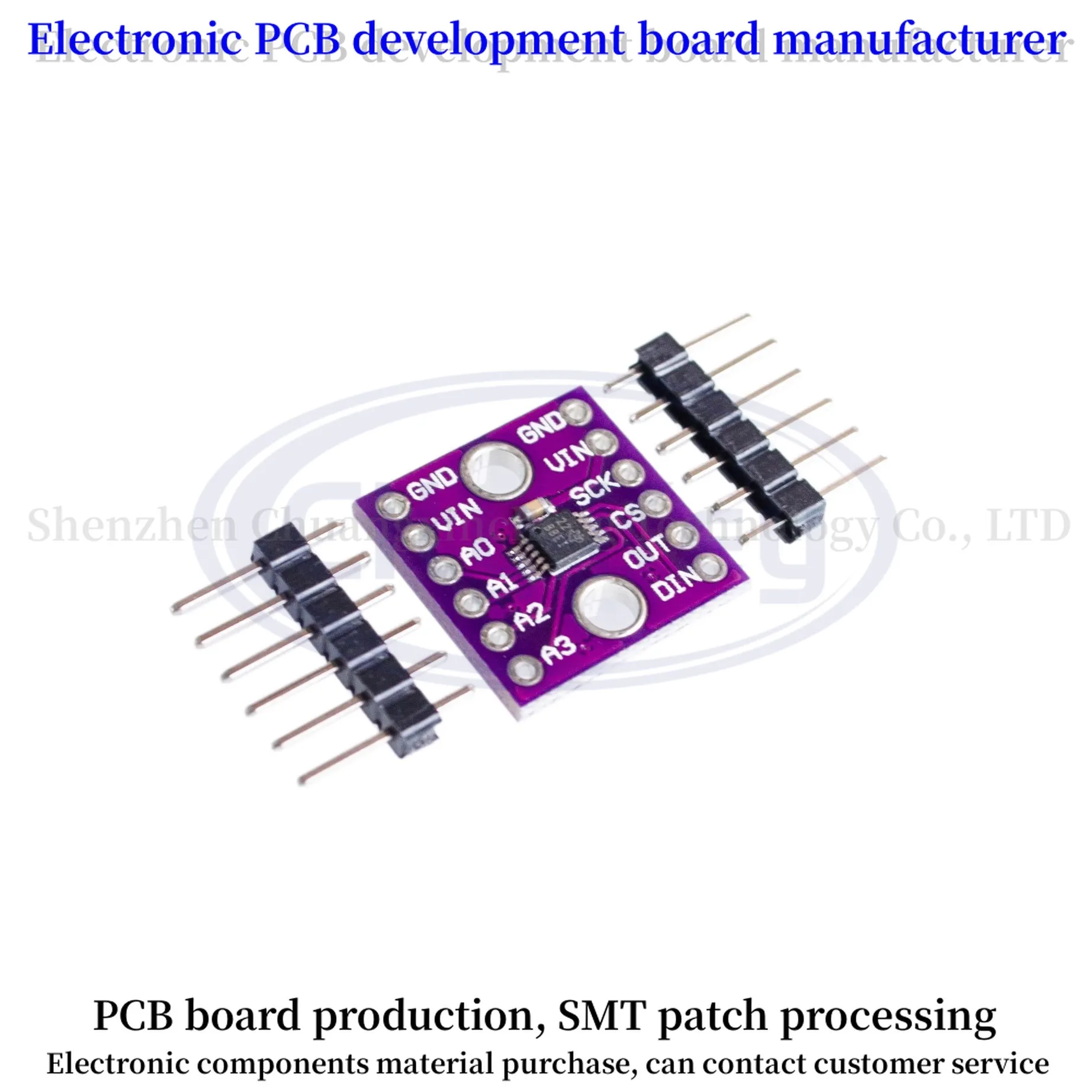 ADS1118 16 AD преобразователь ADC SPI модуль связи макетная плата
