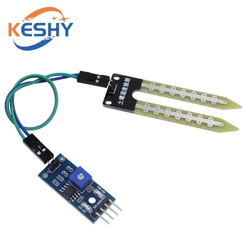 Picture 5: Smart Electronics Soil Moisture Hygrometer Detection Humidity Sensor Module For arduino Development Board DIY Robot Smart Car