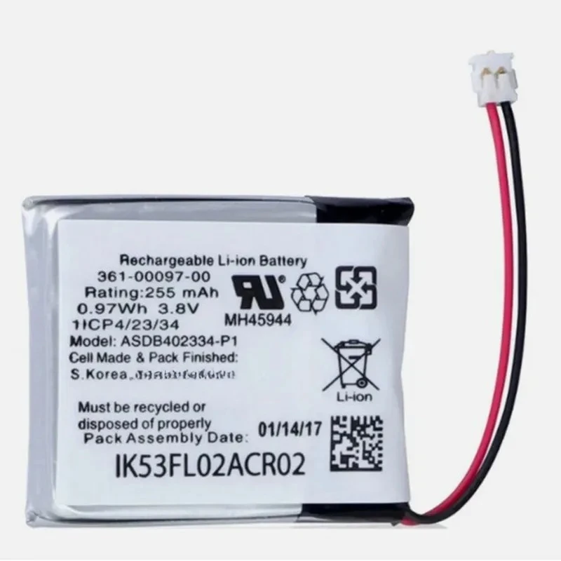 Replacement Lithium Polymer Battery 361 00097 00 For Garmin Sports Smart Watch Internal Repair Parts
