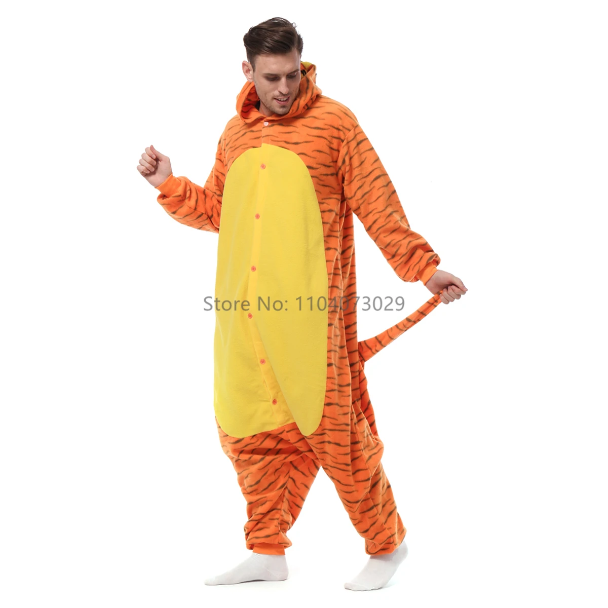 Onesieshow Animal Kigurumi Pyjamas Halloween Onesie Adult Kids Cartoon Tiger Pajama Cosplay Party Women Men Homewear