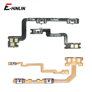 Bilashmart Power ON OFF Mute Switch Control Key Volume Button Flex Cable OPPO Realme 5 5s 5i 3 3i Pro Replacement Parts