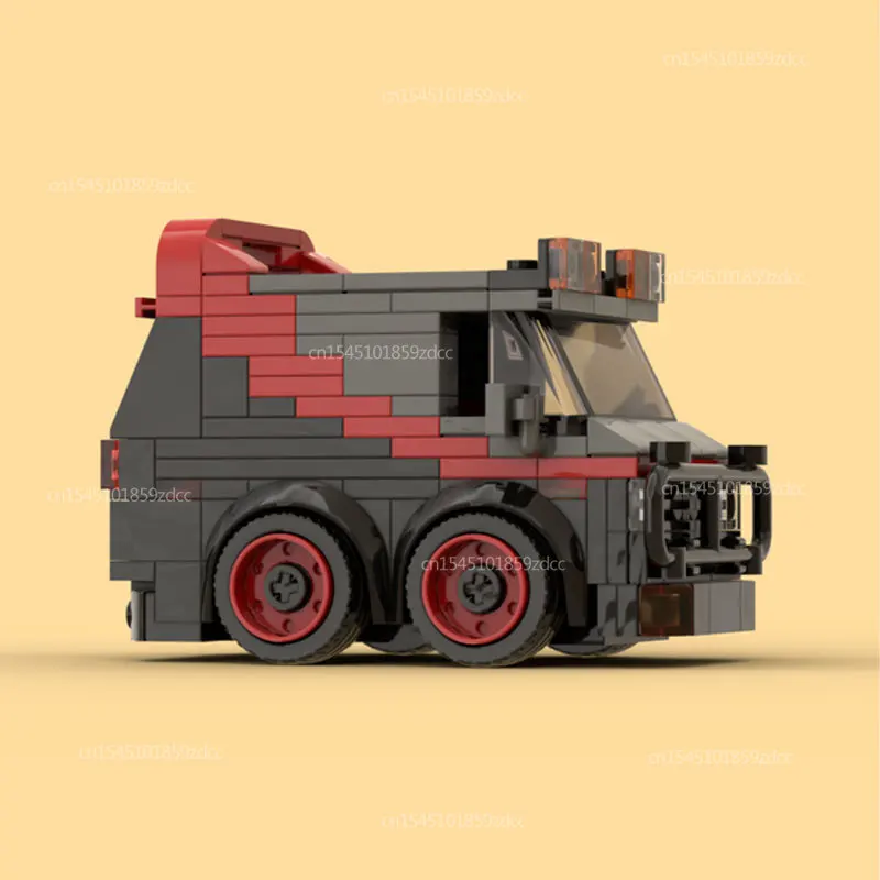 NUOVO MOC Classic Movie A-Teamed Van Car Building Blocks Modello di veicolo speciale Idee Set Camion Mattoni assemblaggio Giocattoli Regalo di Natale