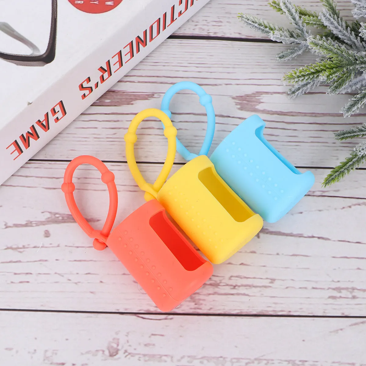 6Pcs Silicone Sleeve for Essential Oil Bottles Protective Cover Case Roller Bottle Holder Travel Use Roller Bottle Cover 2