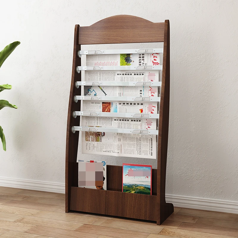 Newspaper rack Newspaper rack Shelf Bookshelf Floor information High Quality