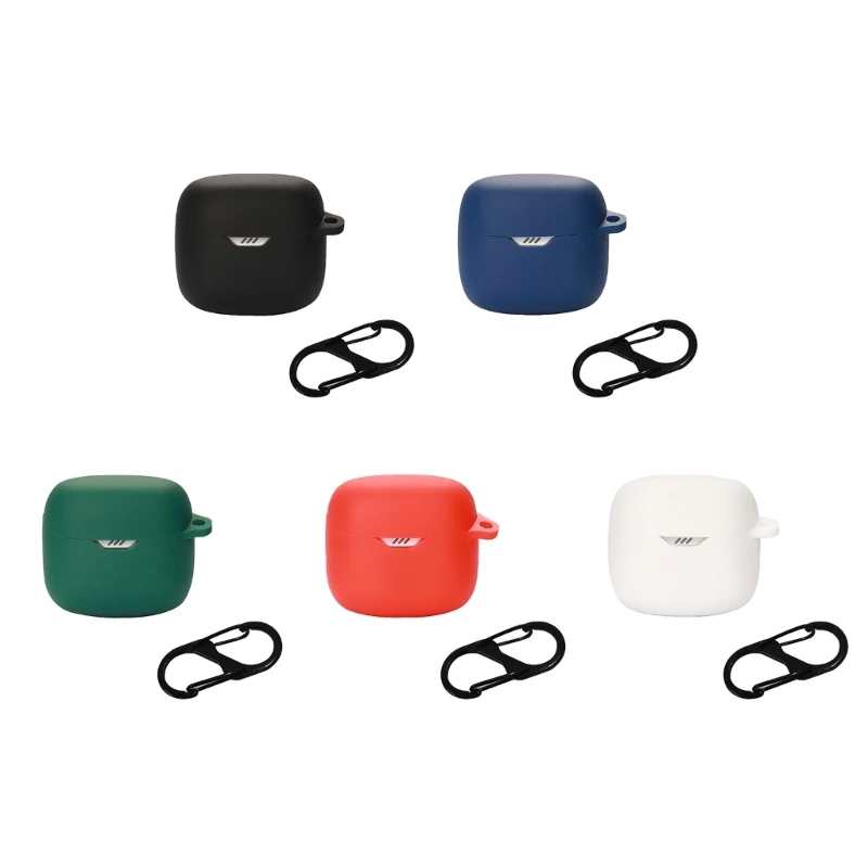 QX2B ปลอกกันลื่นสำหรับ JBL Tune Flex Headphone Housing ฝาครอบป้องกันรอยขีดข่วนแบบล้างทำความสะอาดได้