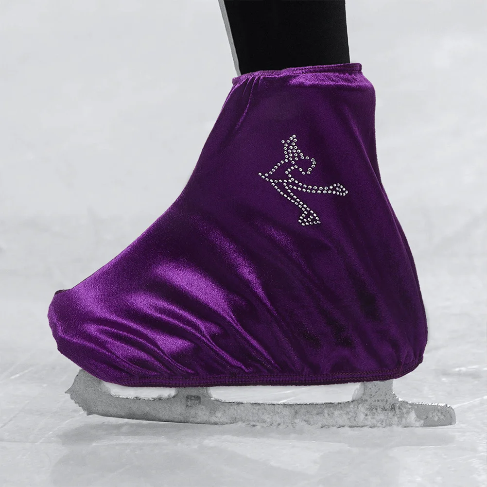 Skate Covers Wear-resistant Boot Protectors Portable Skating Sleeve Snow Polyester