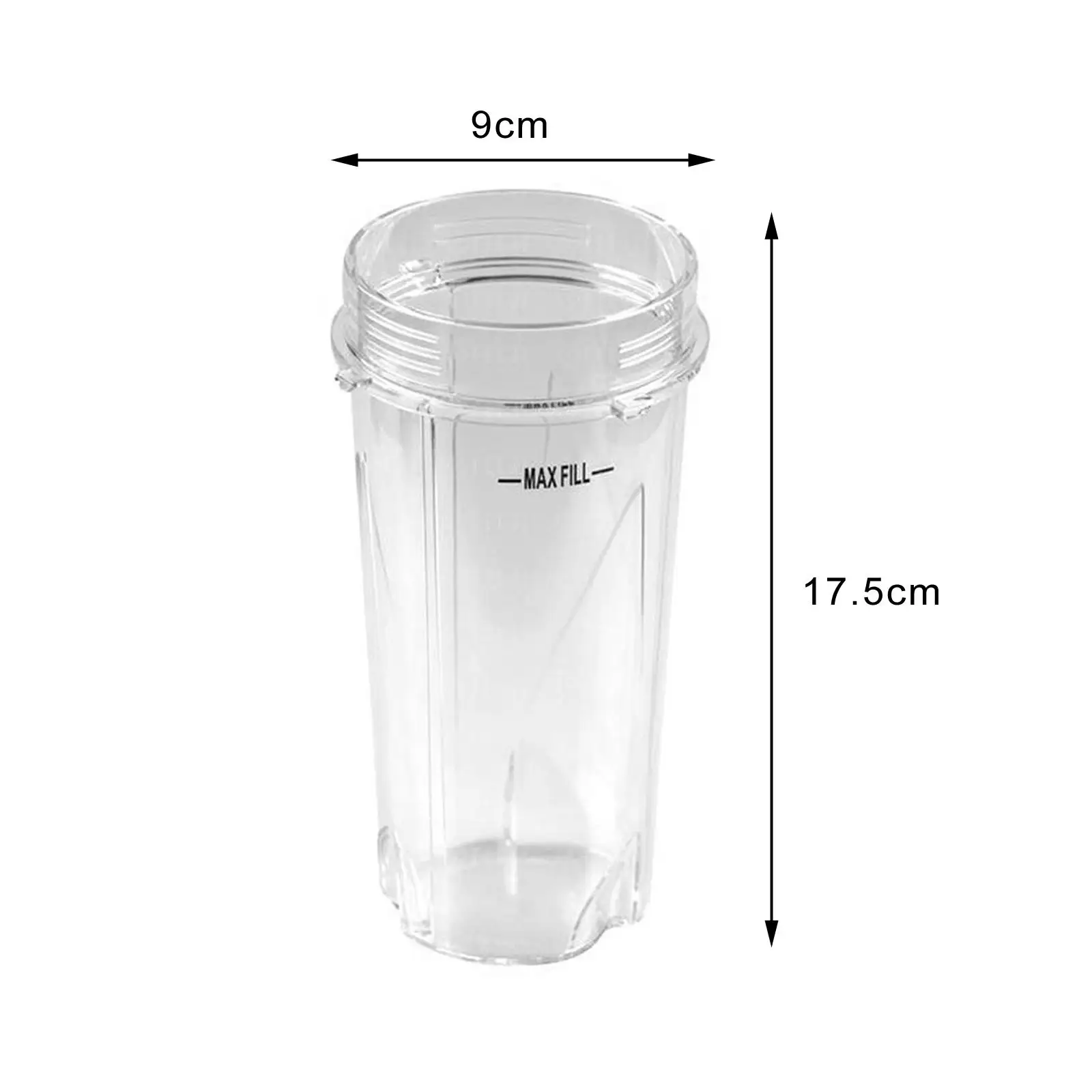 Blender Replacement Part Portable Versatile Compatible Smoothies 16oz Replacement Blender Cups for BL770 BL810 BL740 BL780 BL660