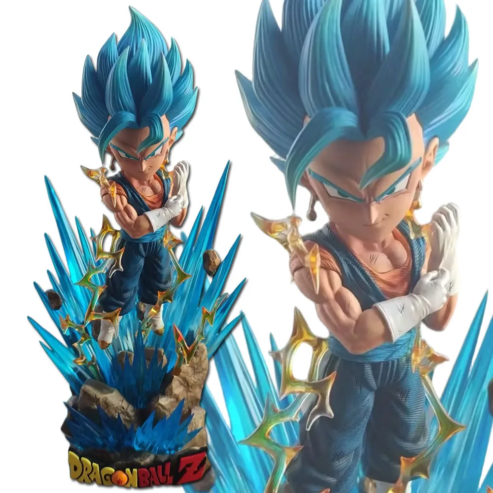 16CM Anime Dragon Ball Z VEGITO Super Saiyan Blue Figure Model Toy Gift Collection Action GK Figures PVC Japanese Dolls Gifts