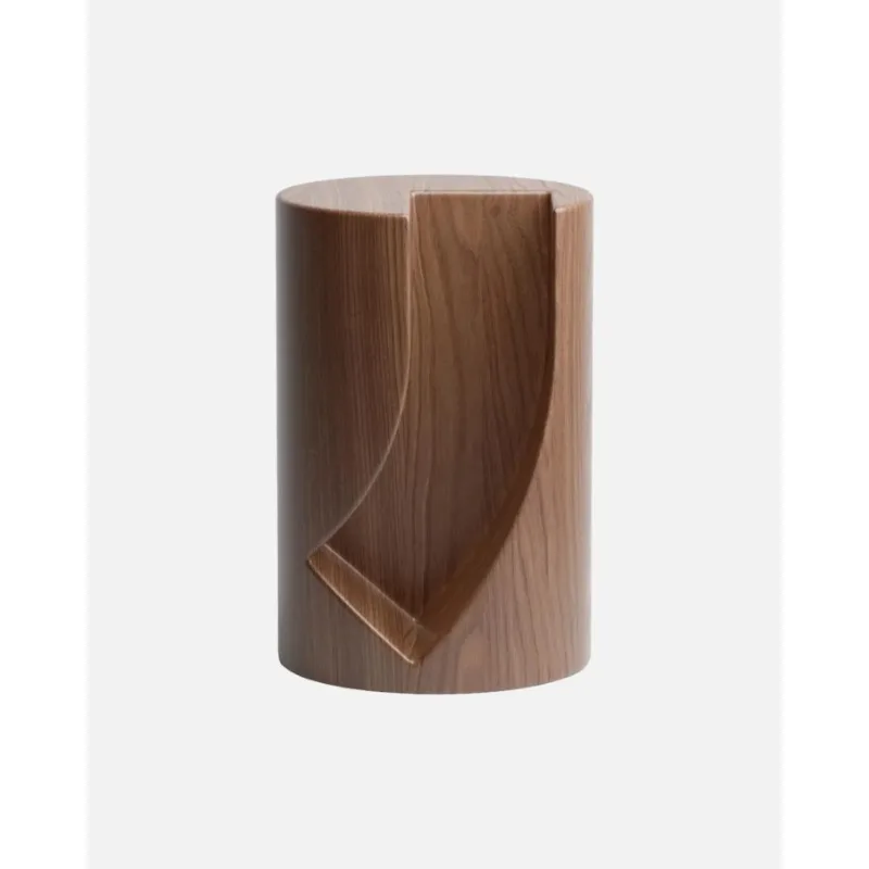 無垢材の切り株エンドコーナーテーブルテラスティーテーブル、木製切り株スタディ、リビングルーム家具コーナー