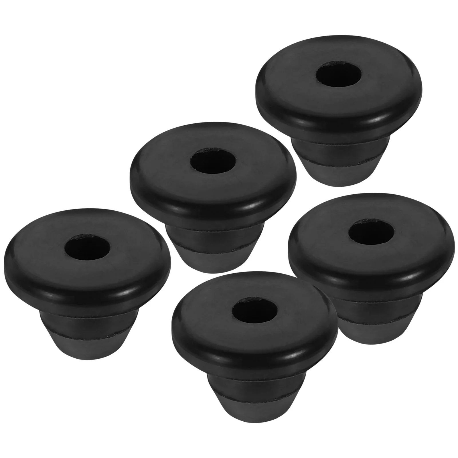 5 Pcs Oil Plug Floor Bottle Plugs Funnel Kit Horizontal Rubber Fuel Tank