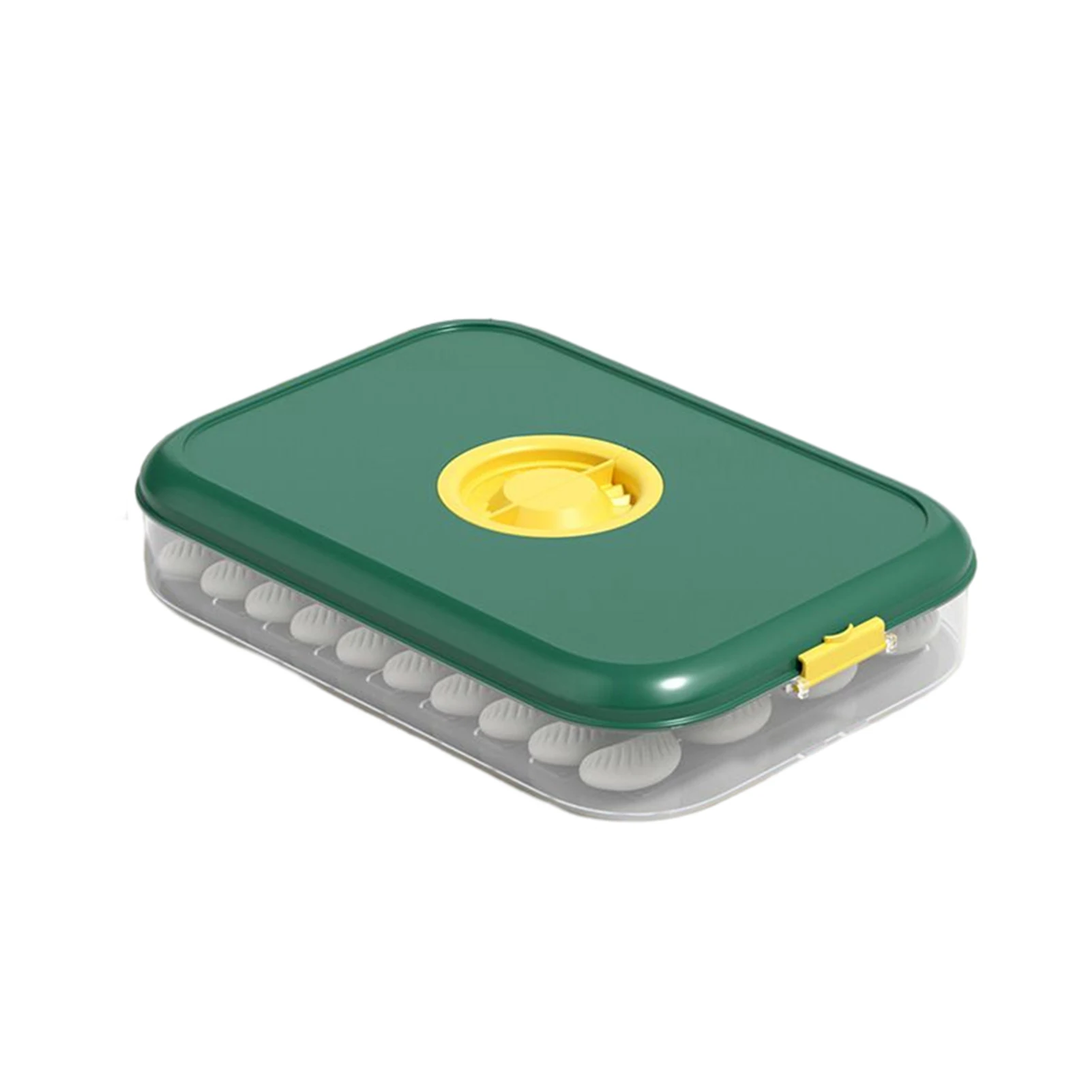 Food Grade Dumpling Box Large Capacity Food Preservation Case Kitchen Storage Tool