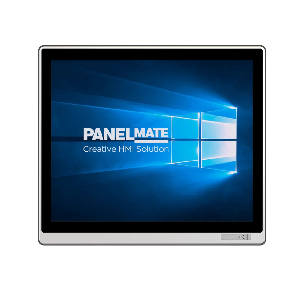ZXY Panel PC industrial integrado 17 pulgadas Intel Celeron J6412 Extensión 11. ° I3 I5 I7 Panel PC de cuatro núcleos