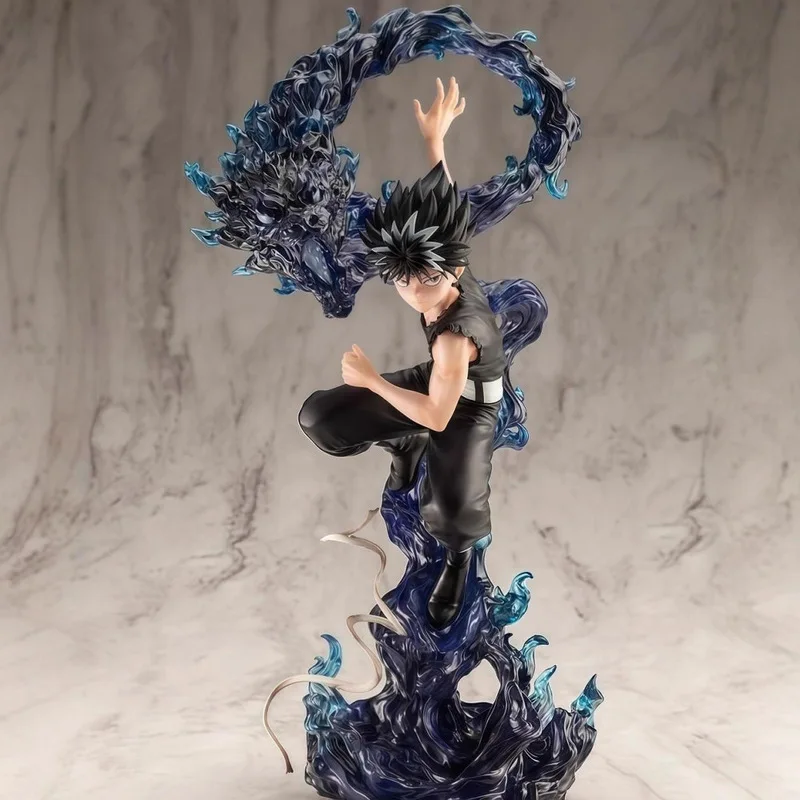 Neue Yuyu Hakusho Figuren Hiei Anime Figur 24cm PVC-Statue Sammlermodell Raumdekoration Puppen Jungen Geburtstagsgeschenke