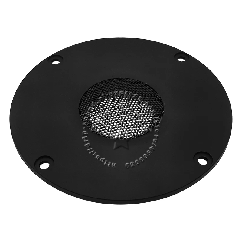 4 "นิ้วลำโพงทวีตเตอร์ฝาครอบแผงตกแต่งวงกลมลำโพงจาน OD104mm 30มม.