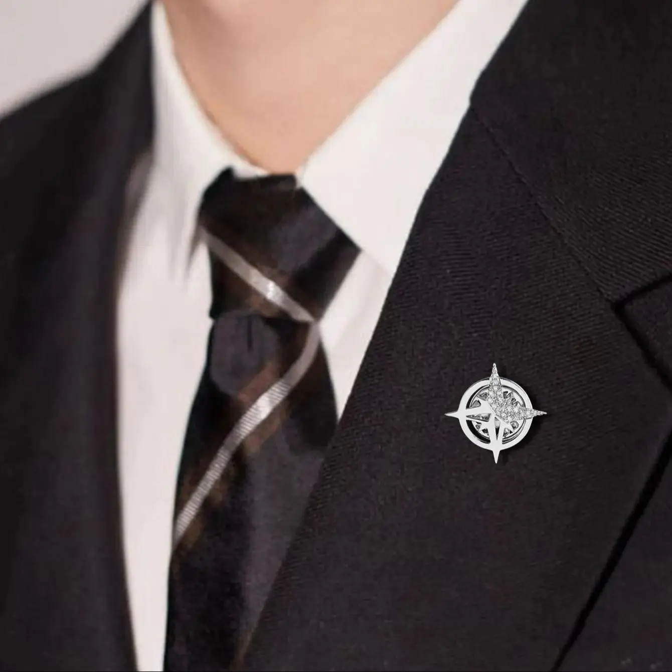 TOMI Minimalist Watch Set Mirror Polished Silver Dial Stainless Steel Milanese Band Business Casual Style With Bonus Accessories