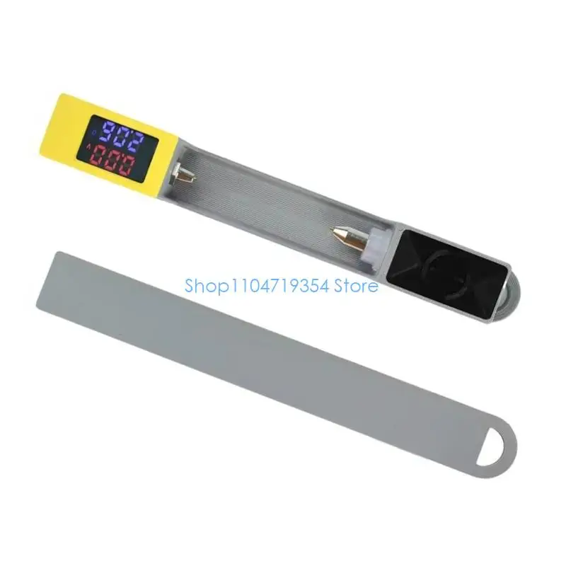 0XLD Portable Size 48x29x22mm Lightweight 88g Internal Resistance Tester for 18650 21700 Batteries Featuring High Accuracy
