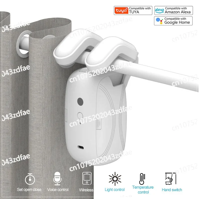 Electric curtain motor, smart home, curtain mobile assistant