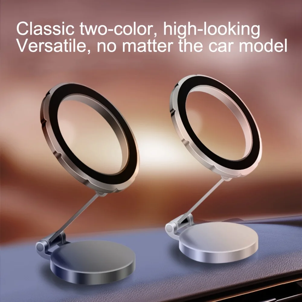 Magnetic Car Mobile Phone Holder 810° Rotation Foldable For IPhone16 15 14 13 12 Pro Samsung Xiaomi Phone Accessories image 6