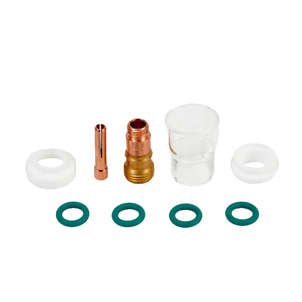 Accessoires de lentille de gaz de soudage pour Tig WP-17/18/26 tout neuf 9 pièces ensemble Kit TIG Durable accès chaud remplace