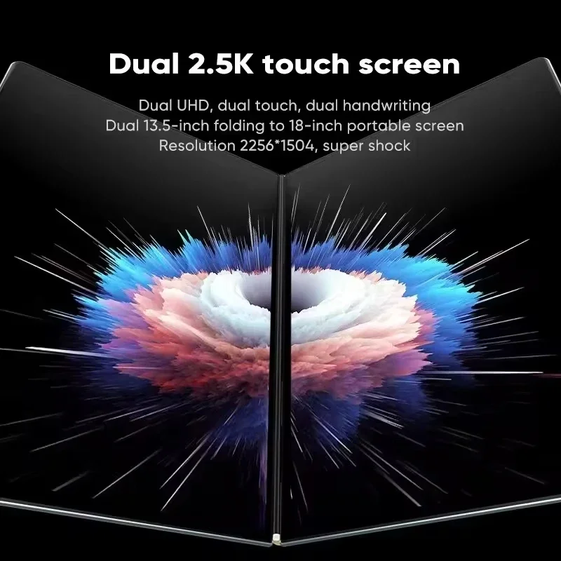 

Hot Sale 13.5 Inch Dual Screen Touch Laptop 2 In 1 Computer Netbook Business Laptop Ddr5 16gb Window 11 Tablet Pc Wholesale
