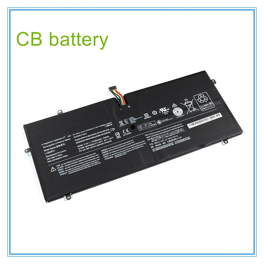 Original quality battery for 54Wh 7400mAh 7.4V L12M4P21 L13S4P21 Battery For 2 Pro 13