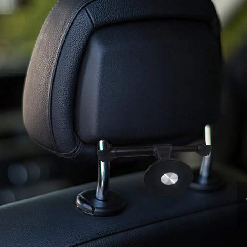 Headrest Phone Holder 360 Degree Rotation Magnetic Phone Stand Backseat Holder Multi-Functional Seat Back Hanger Car Accessories image 6