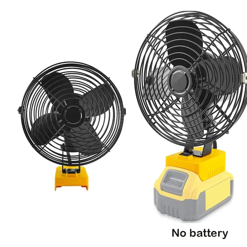 Multifunctional Camping Fan For Dewalt 18V 20V Li-Ion Battery Fan Portable Cordless Blower Power Tool DCB200 DCB201