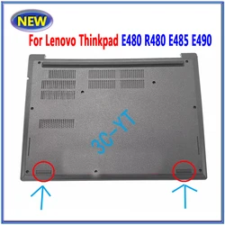 2pcs NEW balck grey Laptop Rubber Pad For Lenovo Thinkpad E480 R480 E485 E490 E495 Lower Cover Foot Pad With Double-Sided Tape