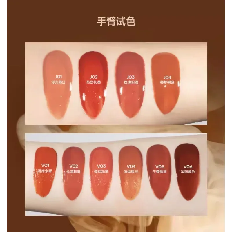 Mistine Valentine's Day Limited ลิปสติก Water Light Matte Lip Glaze บํารุงยาวนานกันน้ําเกาหลีแต่งหน้าเครื่องสําอาง