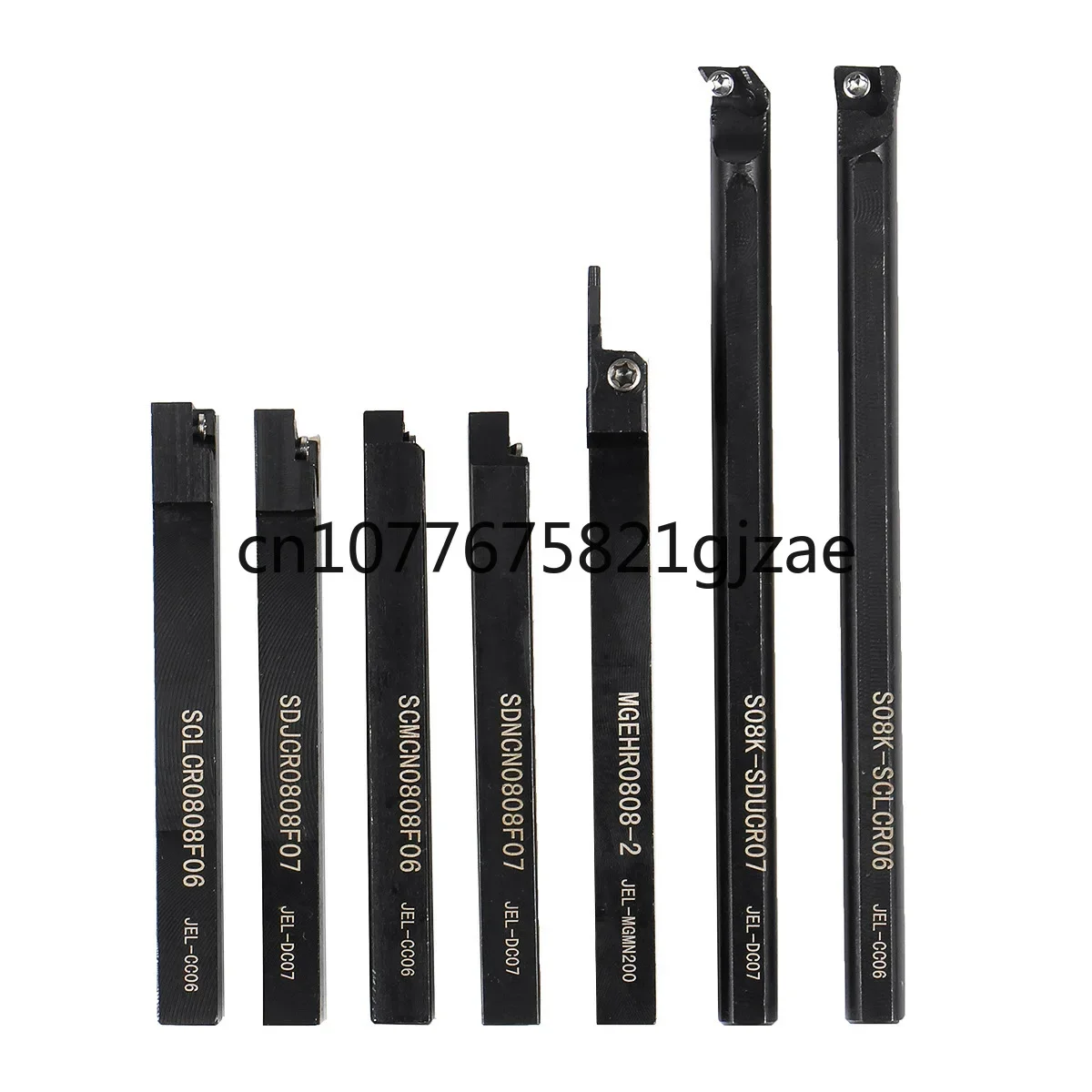

7-piece Set of 8mm Turning Tools with Blades