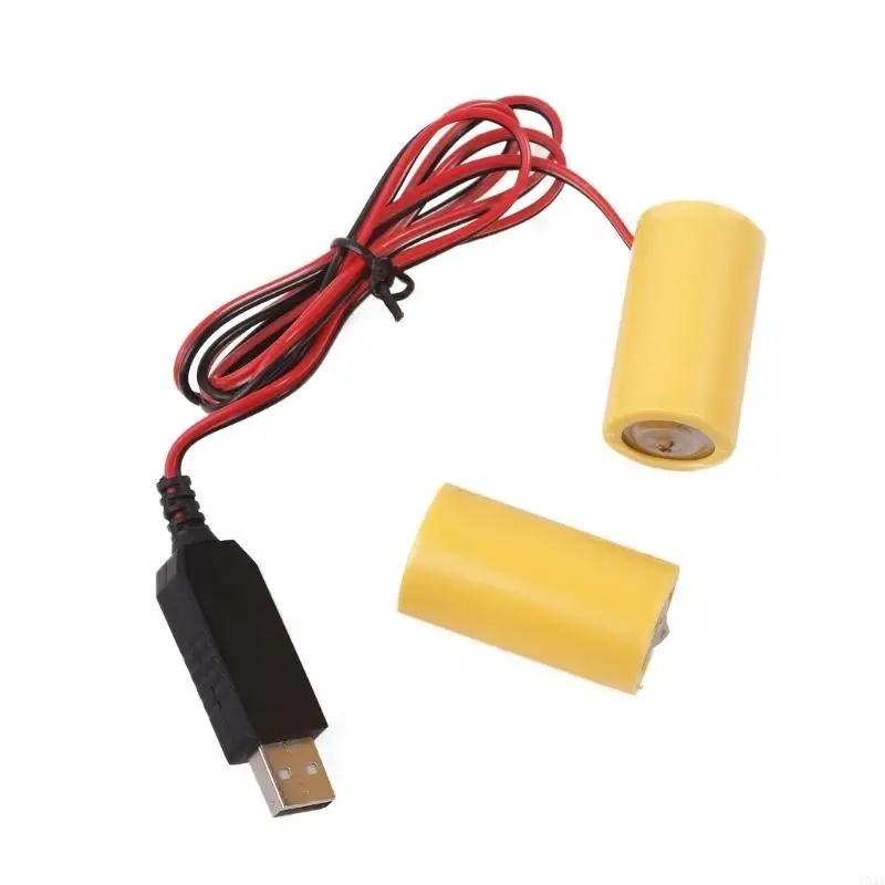 193A 3V Power Converter LR14 C Battery Eliminators Replace 2Pcs 1.5V C Battery