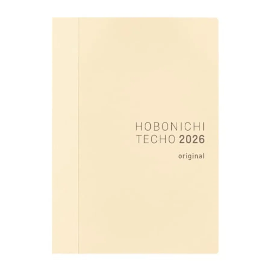 

Hobonichi Techo 2026 Original Book A6, Japanese, Daily, January Start, Monday Start, Planner