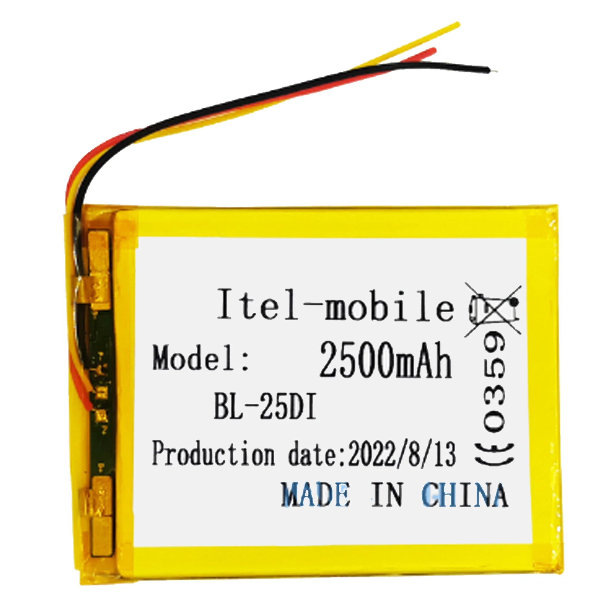 100% Original BL-25DI 2500mAh Battery For itel it1516 Mobile phone+Tools