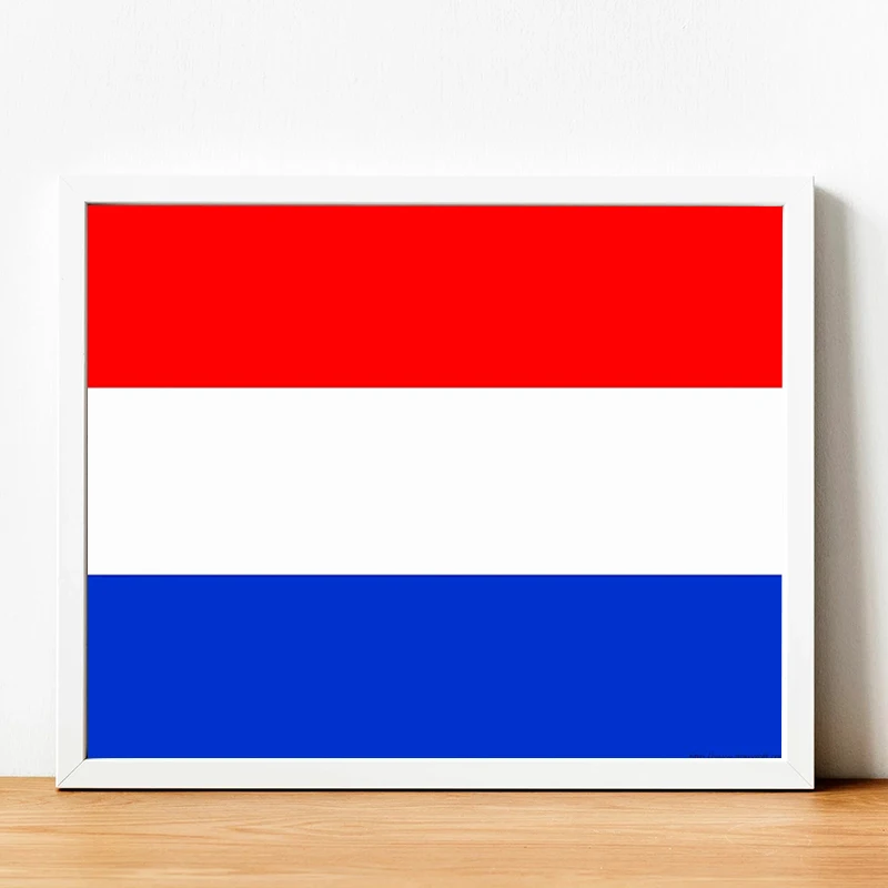 Dutch Flag The Kingdom of the Netherlands Flag Canvas Paintings for Bedroom Home and Decoration Wall Decoration Painting Poster