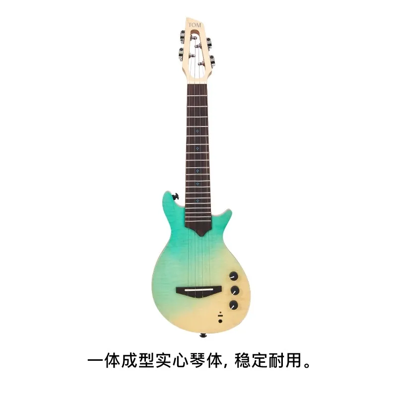 TOM U1 Digital Silent Ukulele 23-inch Beginner Mini Guitar