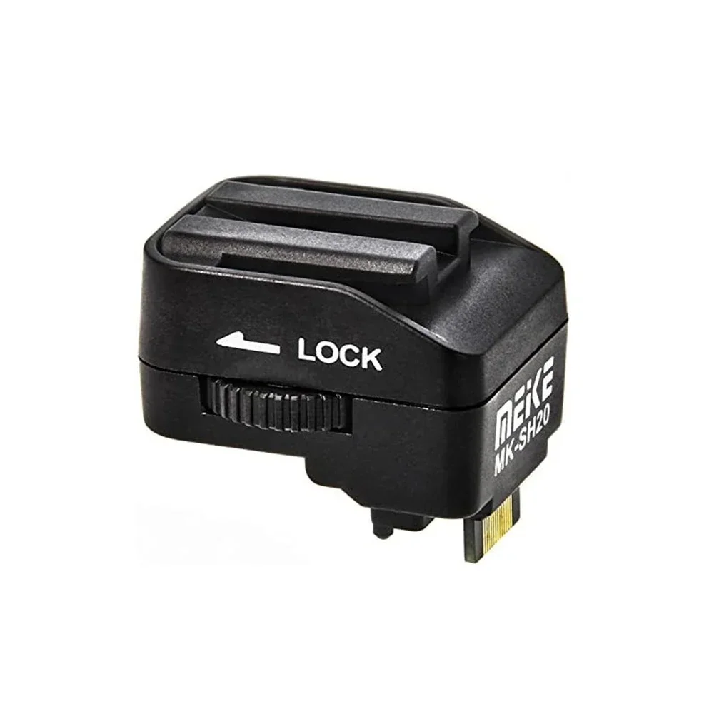 MEIKE Blitzschuh-Adapter für Sony NEX-Serie | Kompakte Blitzhalterung für NEX-5/3N/F3-Kameras