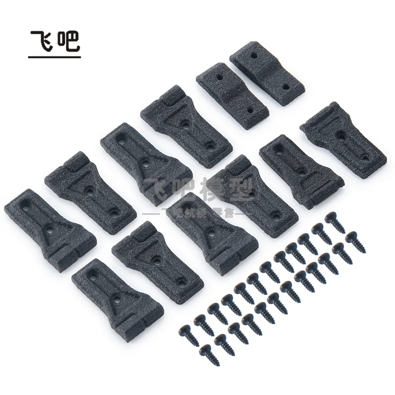 Nylon Door Hood Hinge Door Hinge for For 1/10 RC Crawler Car SCX10 III Third-generation JEEP AXI03006 Tailgate DIY Parts