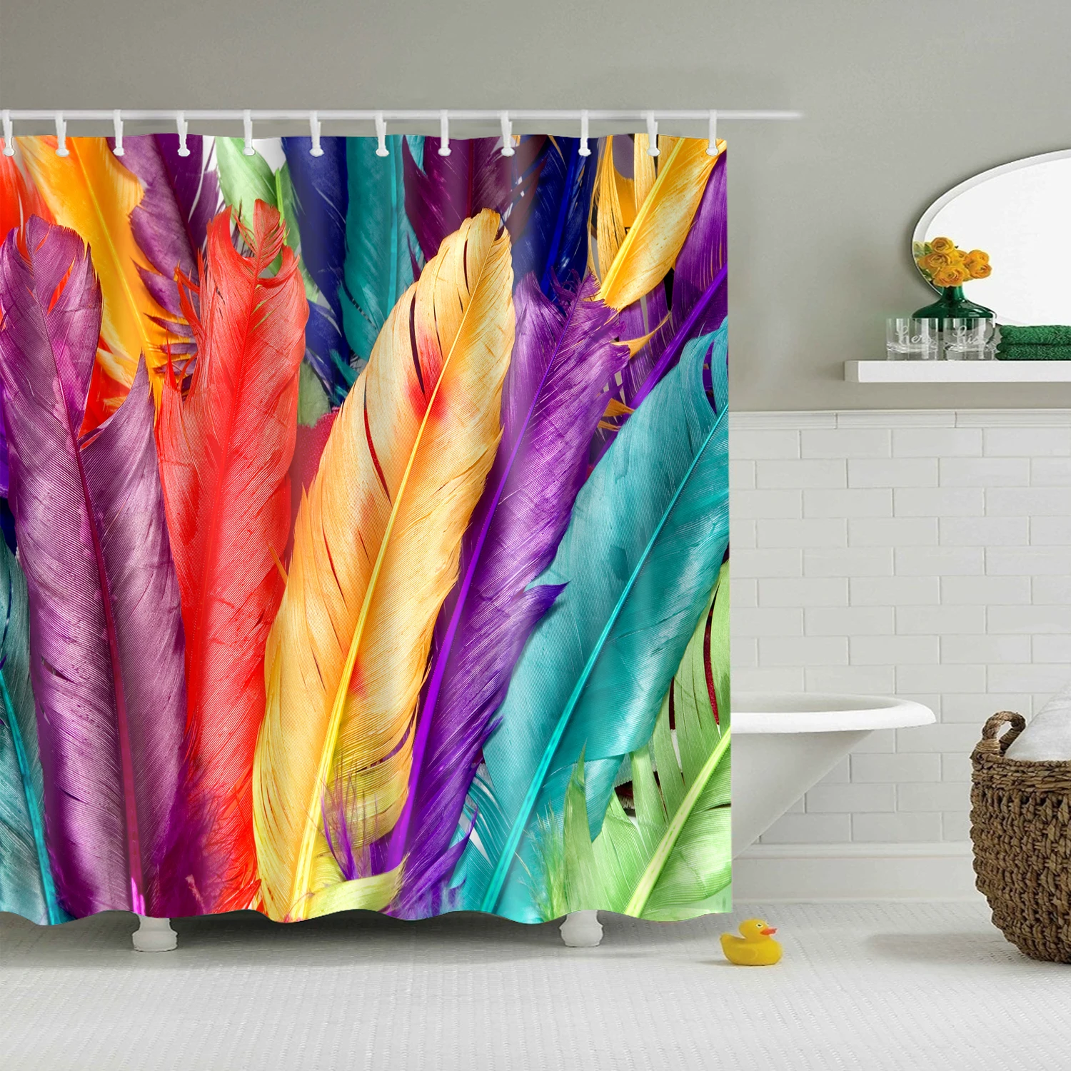 African Shower Curtain Different Types of Africa American Women Beauty Sexy Prints Fabric Polyester Bathroom Curtains with Hooks