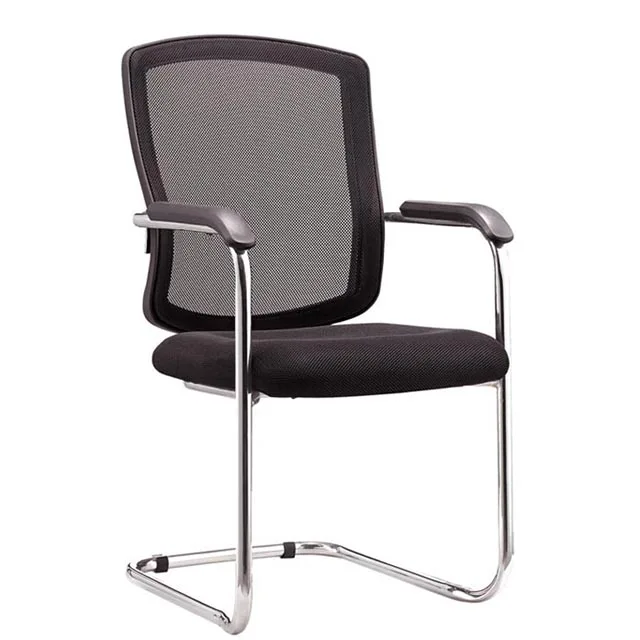 Executive Conference Chair without Wheels Wholesale Cheap Best Sell Solid Wood Frame Leather High Quality Fabric 30 Manufacturer