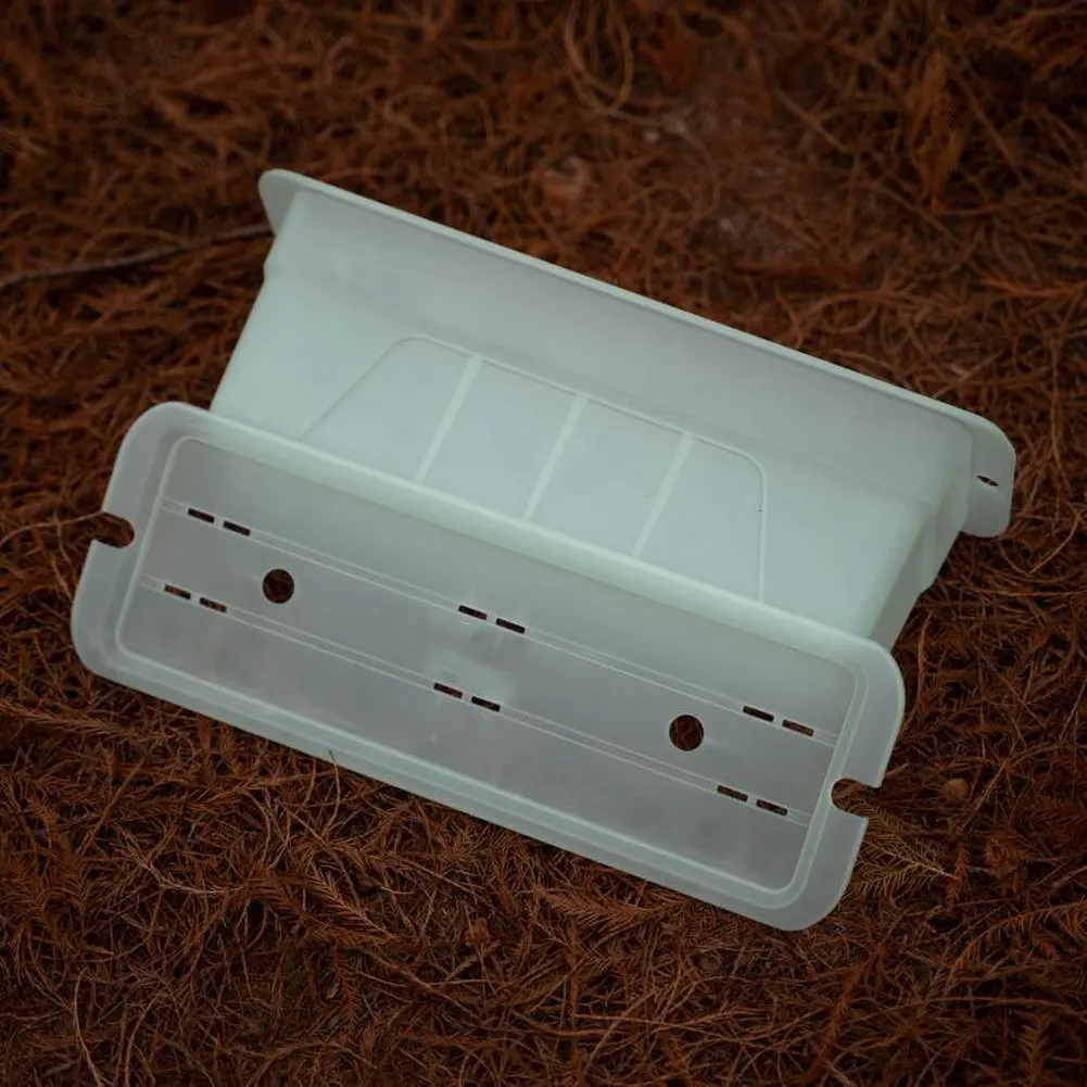 For IGT-Compatible Half Unit Outdoor Storage Box with Glow-in-the-Dark Feature for Campsite Tea Service and Small Item Storage